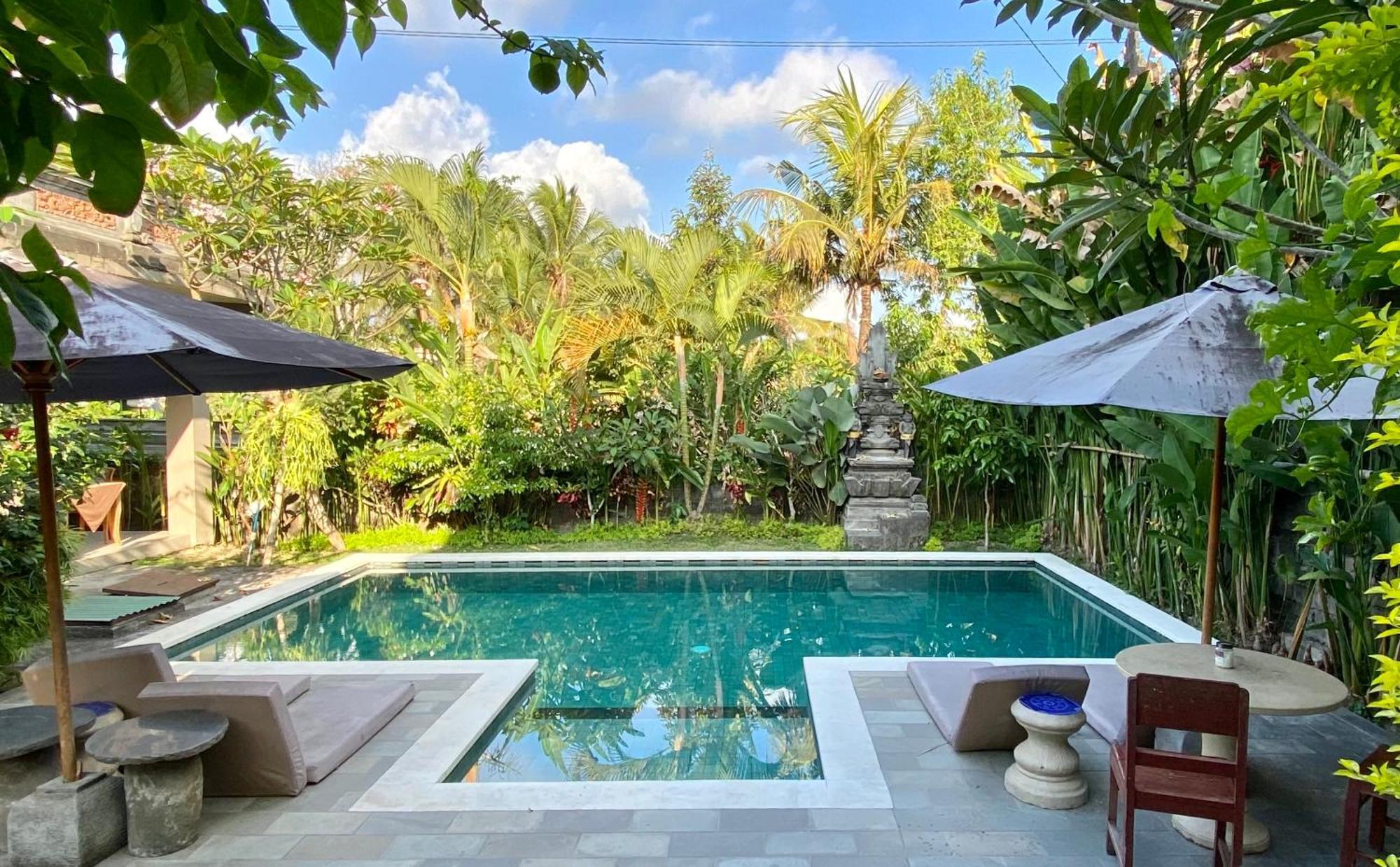 Ayu Bisma Homestay Ubud Esterno foto